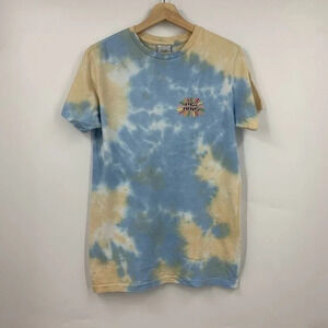 Cross Colours Women's Sunshine Logo Tie Dye Tee In Tie‎ dye Cloud Size XS NWT